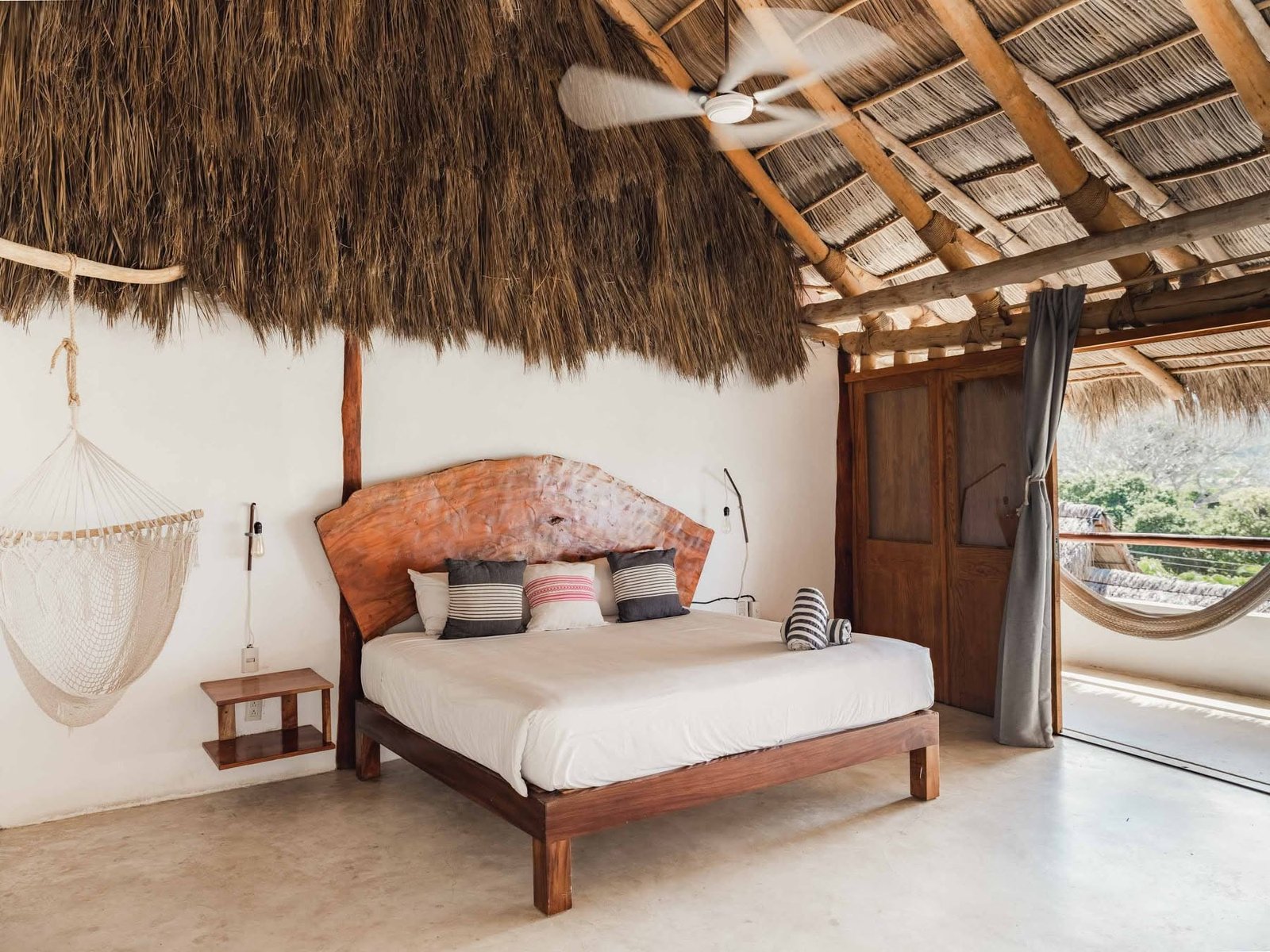 Otra vista de las habitaciones de Mamica Bucerías